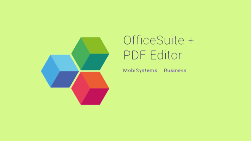 Đọc file XLSX bằng phần mềm OfficeSuite + PDF editor