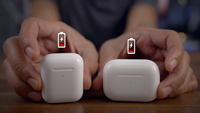 AirPods cũ sẽ nhanh hết pin hơn bình thường