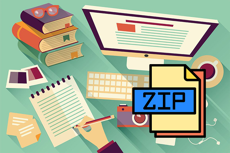 Zip nén từng file riêng lẻ trong một cơ sở dữ liệu
