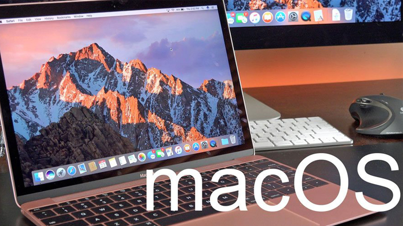 MacBook sử dụng hệ điều hành MacOS