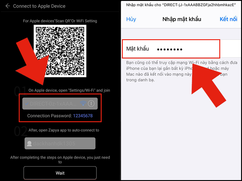 Kết nối với Wi-Fi của Android
