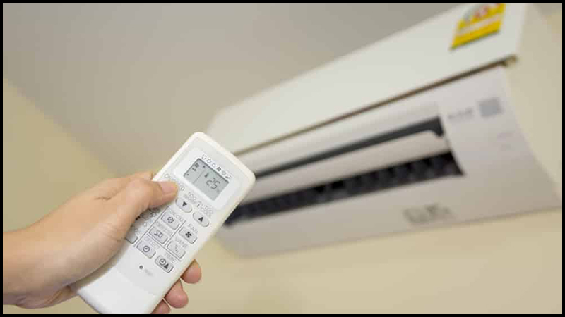 Để nhiệt độ máy lạnh chênh lệch từ 6 đến 10 độ so với bên ngoài