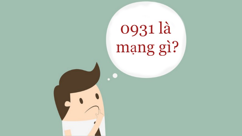 0931 là đầu số của nhà mạng MobiFone