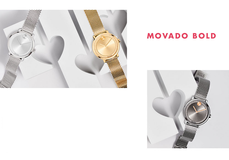 Đồng hồ Movado Bold mang n&eacute;t sang trọng