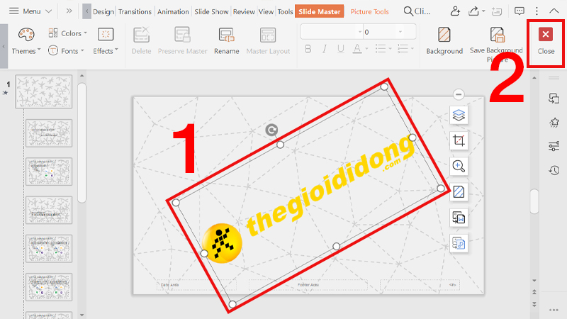 Video Cách chèn logo vào PowerPoint cho tất cả slide cực đơn giản   Thegioididongcom