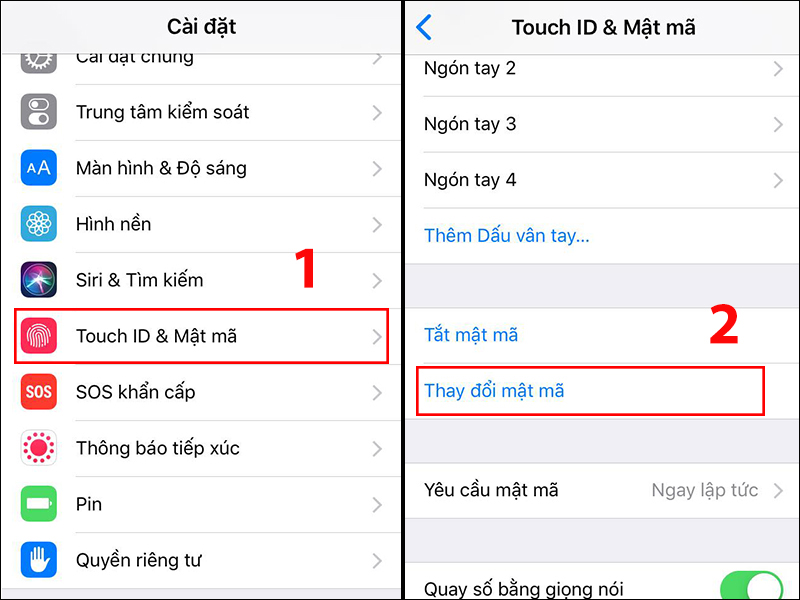 Cách Cài Đặt Khoá Màn Hình Iphone 6 Bằng Mật Khẩu, Vân Tay Đơn Giản -  Thegioididong.Com