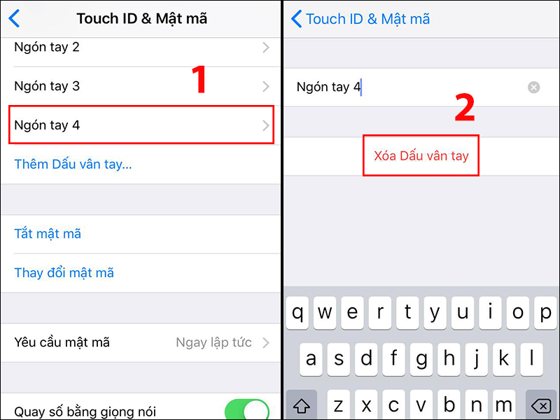 X&oacute;a dấu v&acirc;n tay