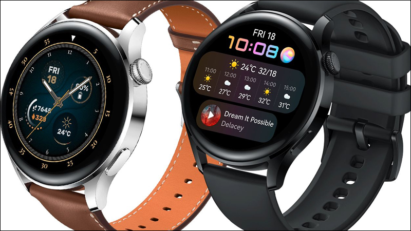 Kích thước Huawei Watch 3