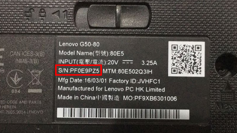 Cách kiểm tra bảo hành laptop Lenovo bằng IMEI, Serial Number đơn giản -  