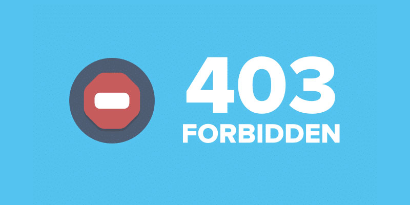 Lỗi HTTP Error 403 Forbidden có thể chỉ xảy ra tạm thời