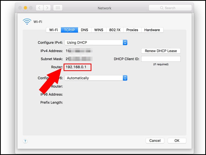 Tìm địa chỉ IP modem trên Macbook