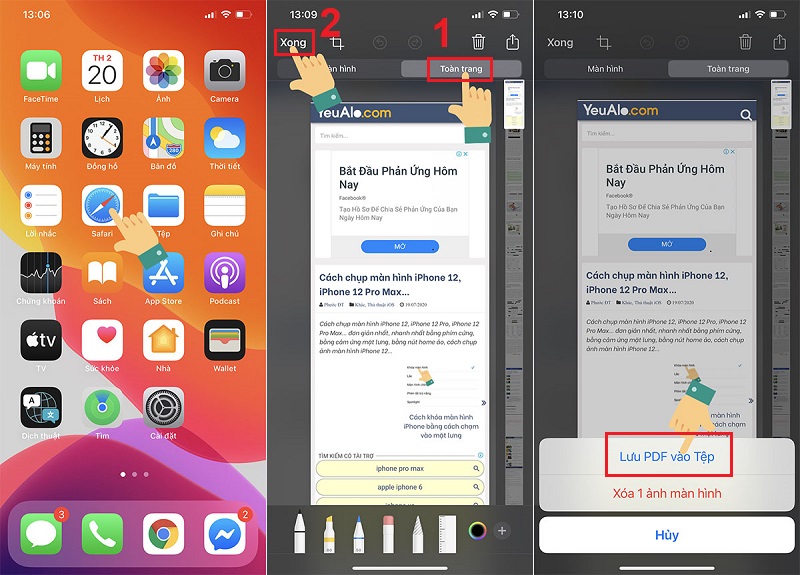 Ảnh chụp màn hình trên iPhone còn có nhiều tính năng thú vị khác