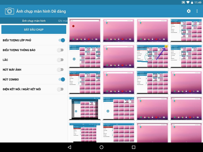 Ứng dụng Ảnh chụp màn hình Dễ dàng