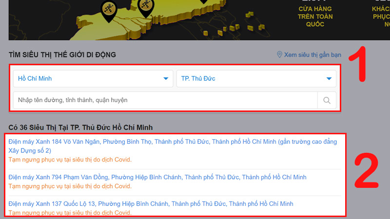 Mua SIM đầu số 0924 tại cửa hàng Thế Giới Di Động