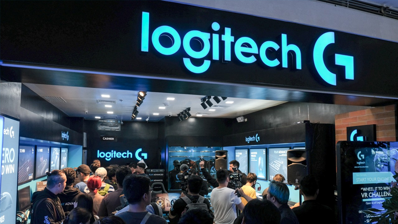 Thương hiệu Logitech rất thu hút khách hàng