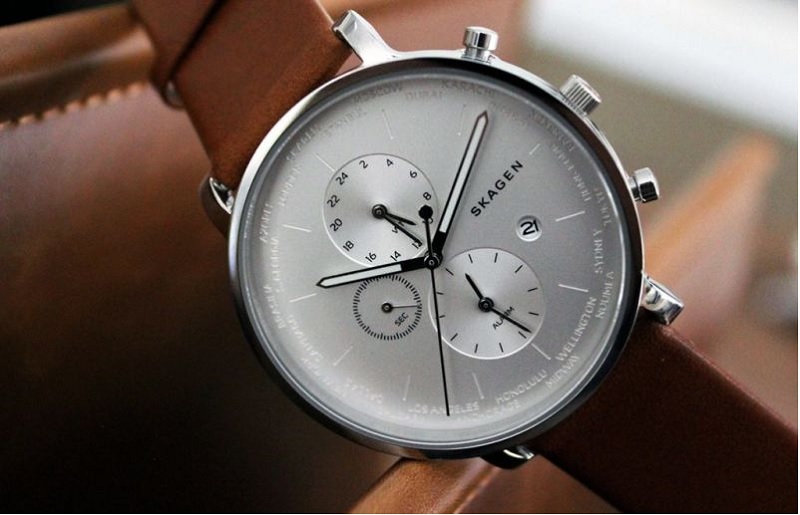 Đồng hồ Skagen có thiết kế thanh lịch, sang trọng