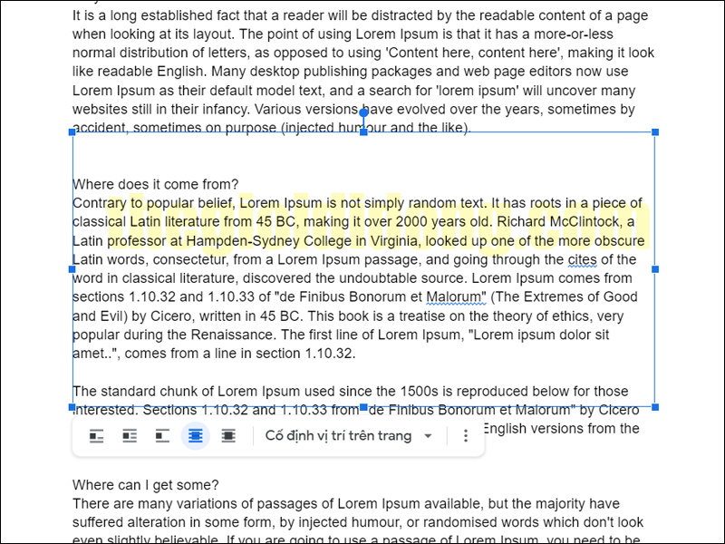 Nhấn đ&uacute;p chuột v&agrave;o h&igrave;nh v&agrave; nhấn ph&iacute;m Delete để xo&aacute;