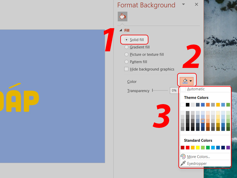 Chèn hình nền Powerpoint: Trang trí slide bài thuyết trình của bạn với hình nền Powerpoint phù hợp. Tạo không gian ấn tượng cho nội dung thuyết trình của bạn bằng cách sử dụng các hình nền đơn giản hoặc phức tạp. Chèn hình nền Powerpoint là một cách thú vị để kéo người xem của bạn vào bài thuyết trình.