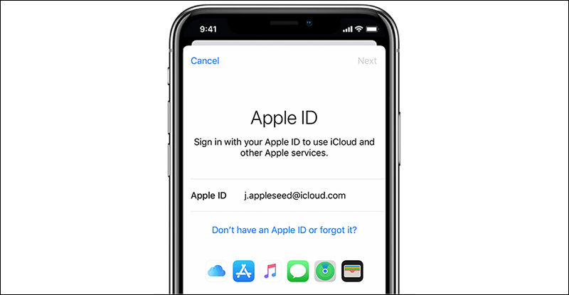 Sử dụng cùng một Apple ID