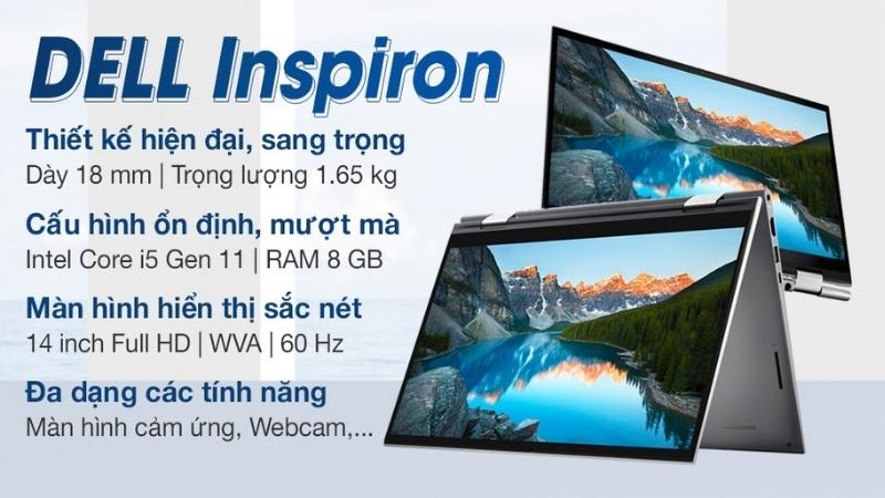 Dell Inspiron là dòng máy tính phổ biến nhất của Dell