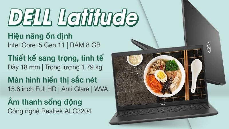 Dell Latitude là mẫu laptop dành cho doanh nhân