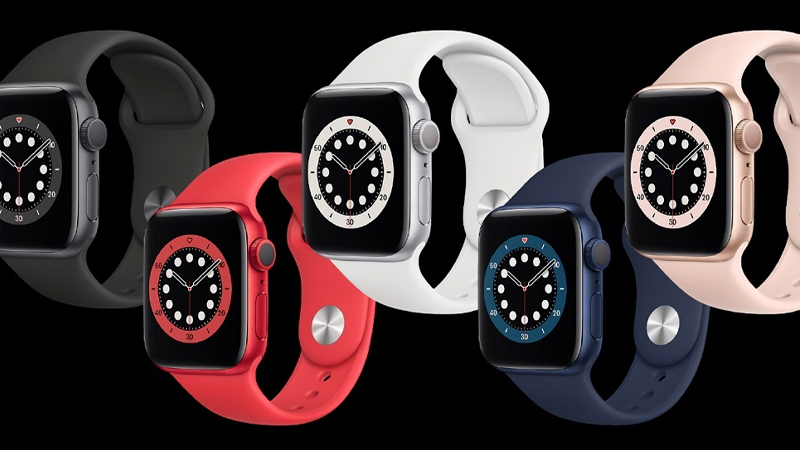  Apple Watch S6 40mm viền nh&ocirc;m d&acirc;y cao su