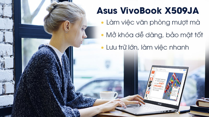 Những đặc điểm nổi bật của laptop Asus VivoBook X509JA i3