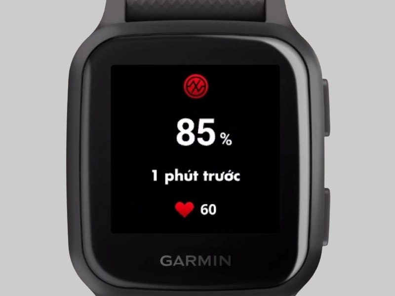 Cách đo nồng độ oxy trong máu (SpO2) trên đồng hồ Garmin đơn giản