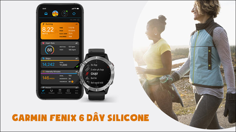 Mẫu đồng hồ th&ocirc;ng minh Garmin Fenix 6 c&oacute; thiết kế thu h&uacute;t