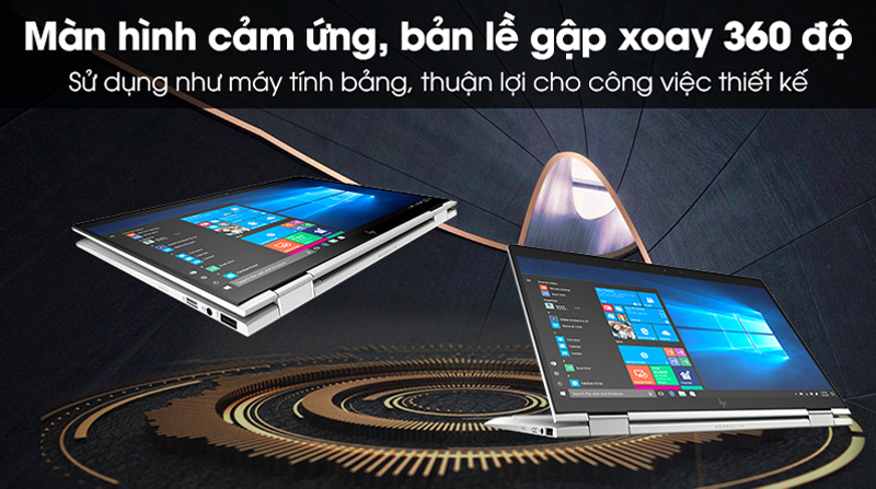 Laptop có thể được sử dụng như máy tính bảng tiện lợi