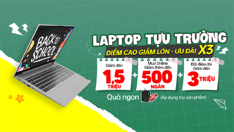 Nên mua laptop online trên các trang thương mại điện tử lớn