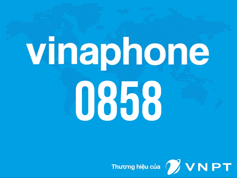 0858 là đầu số thuộc nhà mạng VinaPhone
