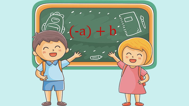 Bài tập trắc nghiệm cộng hai số nguyên khác dấu