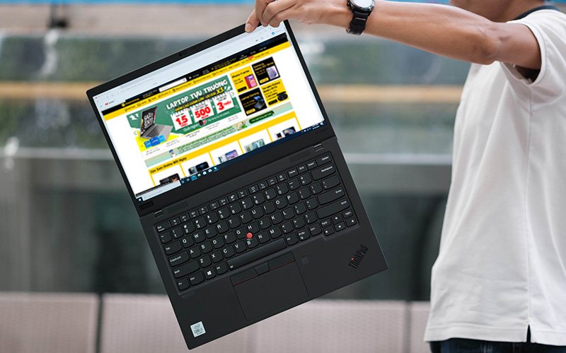  ThinkPad X1 Carbon Gen 8 có thiết kế nhẹ và bền