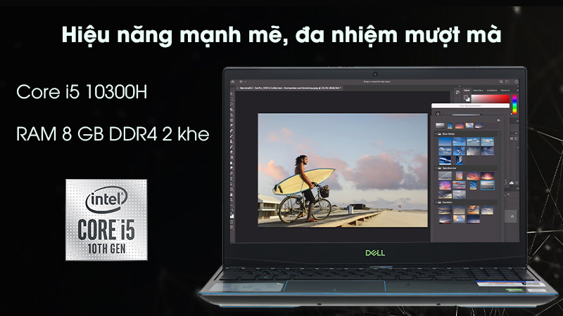 Laptop sở hữu hiệu năng mạnh mẽ