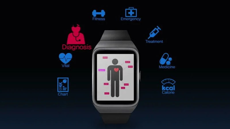 Smartwatch t&iacute;ch hợp nhiều t&iacute;nh năng sức khỏe