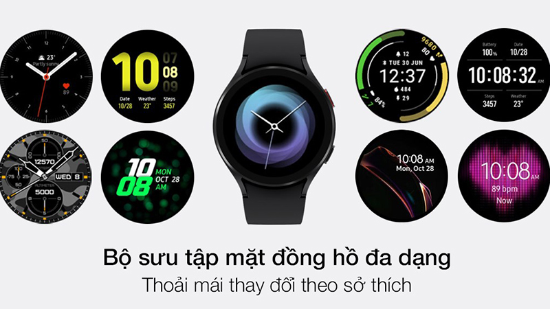 T&ugrave;y biến mặt đồng hồ theo &yacute; th&iacute;ch