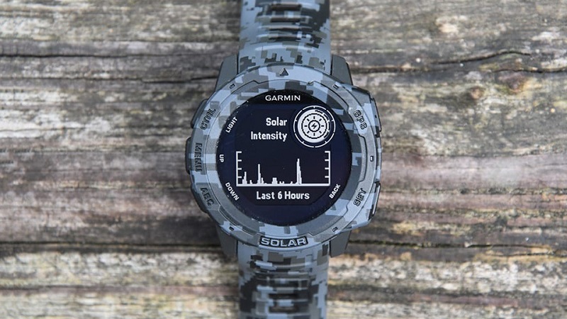 Garmin Instinct Solar dây silicone camo đẹp mắt