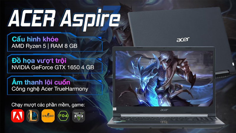 Laptop Acer Aspire 7 Gaming A715