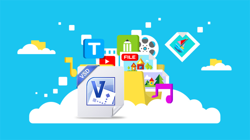 File VSD là một trong những tập tin Vector được sử dụng nhiều trong ngành thiết kế đồ họa