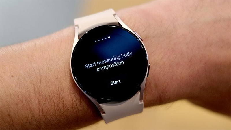 Chọn Start để tiến h&agrave;nh đo th&agrave;nh phần cơ thể