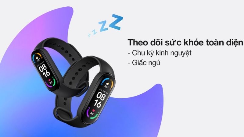 Vòng đeo thông minh Xiaomi đo nồng độ SpO2