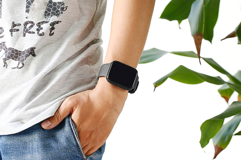 Mặt vuông đến từ Oppo Watch 46mm, thích hợp cho các bạn nam
