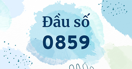 Đầu số 0859 thuộc nhà mạng nào?
