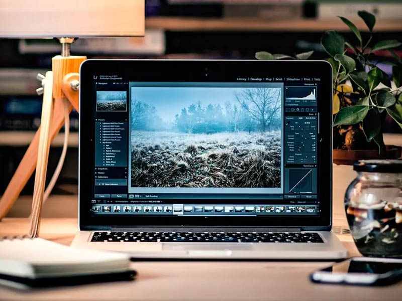 Màn Full HD giúp chỉnh sửa hình ảnh nhanh chóng 