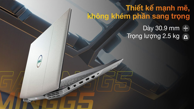 Thiết kế bên ngoài của laptop