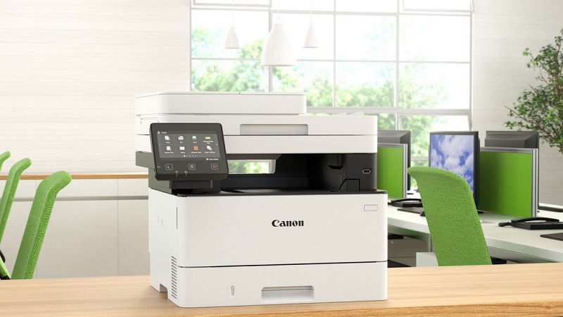 M&aacute;y in Canon thiết kế mới m&agrave;u trắng