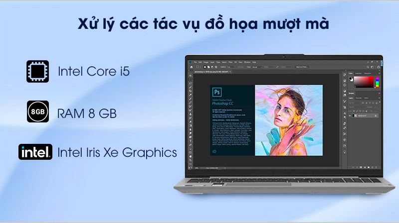 Laptop Lenovo IdeaPad Slim 5 15ITL05 i5 xử lý đồ họa mượt mà