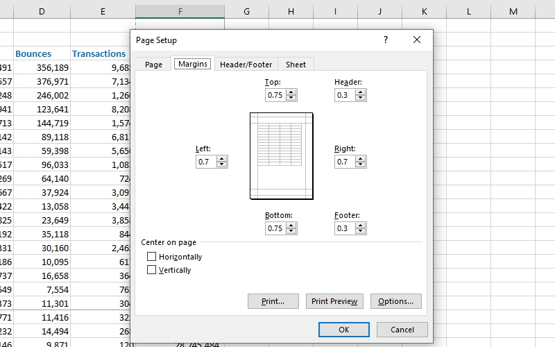 Cách căn nhanh trang in excel luôn vừa khít trang giấy chi tiết ...