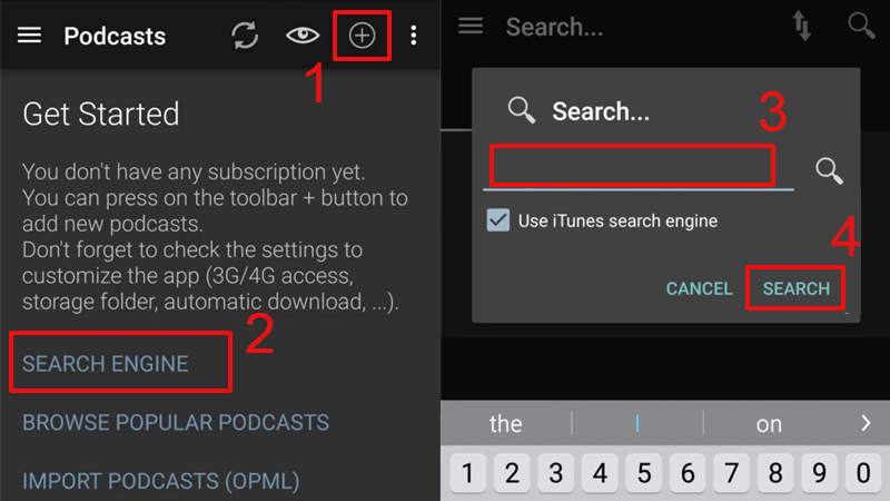 T&igrave;m kiếm chương tr&igrave;nh &acirc;m thanh